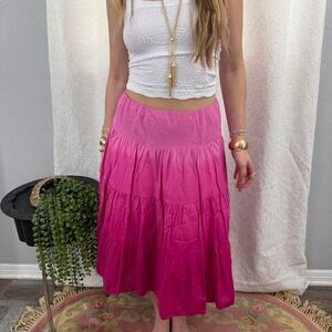 Chaps Women's Pink Skirt